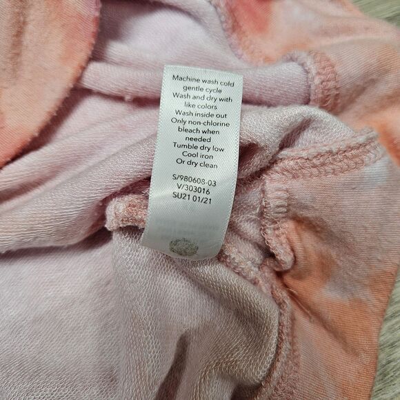 Athleta Womens Pink Tie Dye Longsleeve Shirt XS - Picture 8 of 9